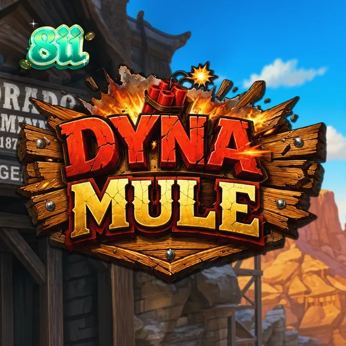 Tampilan antarmuka mobile slot Dyna Mule dengan grid 6x4 dan kontrol sentuh yang intuitif